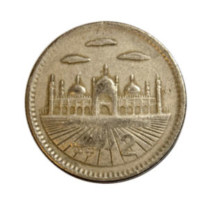 Pakistan 2 Rupee 1999 front back