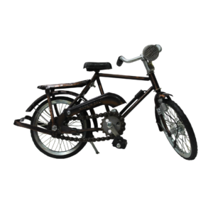 Black And Bronze Metal Bicycle – Bicycle Statue 2