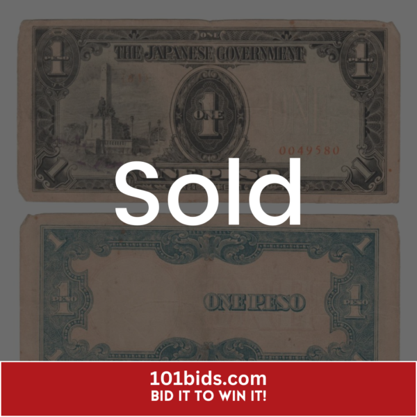 1-Peso-Philippines-1943 sold