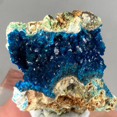 3.1cm Rare Blue Veszelyite on Matrix