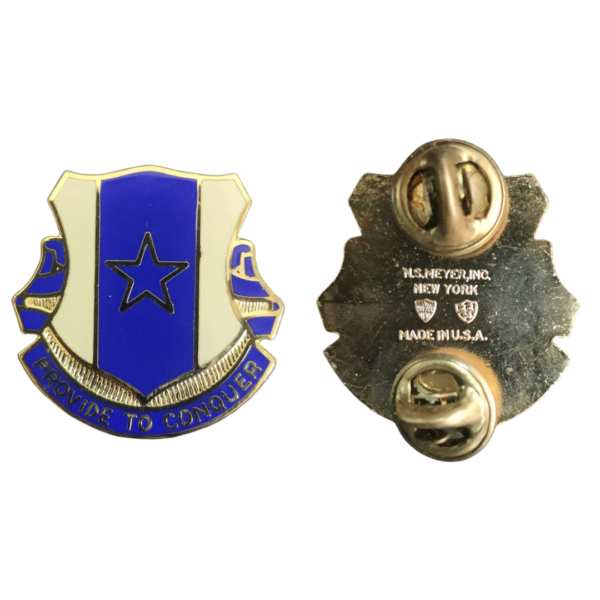 30th Quartermaster Battalion USA Military Badge