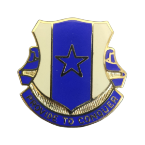 30th Quartermaster Battalion USA Military Badge front