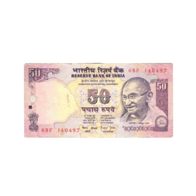 50 Rupees India 1997-2002 Banknote