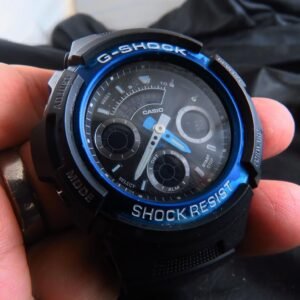 AW-591 Casio G-Shock Dual Time With LED Light Quartz Men Watch 2