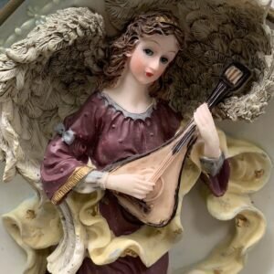 Angel Plate Handcrafted 3D with Stand Vintage Holiday 7 Wall Home Decor Hanger 1