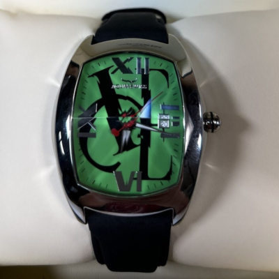 Aquaswiss M9500XL-07 Gents Watch New In Box Men’s Black Green Face ( No Reserved )
