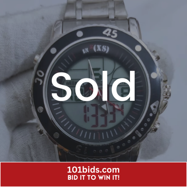 Coss-IN2XS-Dual-Time-Quartz-Men-Watch-Black sold