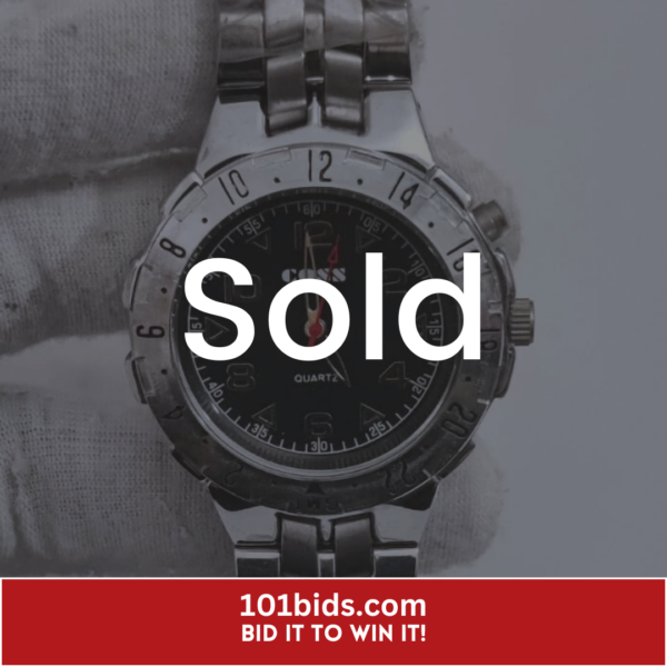 Coss-IN2XS-Quartz-Men-Watch-Black sold