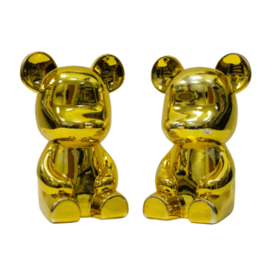 Kaws Micky Mouse X-Large BearBricks Shin Chan Money Bank Figurines Set 4