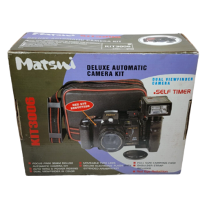 Matsui Kit3006 Deluxe Automatic Camera Kit Origal box & Case