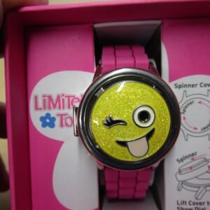New Old Stock Limited Too Girls Ladies Quartz Watch Emoji Spinner Top Cute 1
