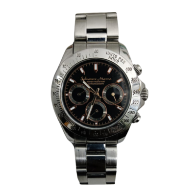 Salvatore Marra Stainless Steel Wrist Watch