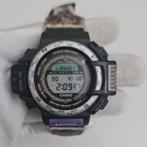 Vintage Casio Stainless Steel Digital Wrist Watch