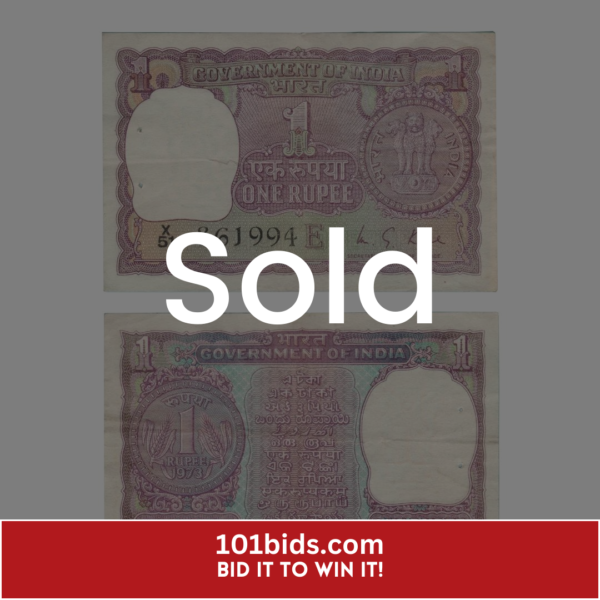 1-Rupee-India-1951-Banknote sold