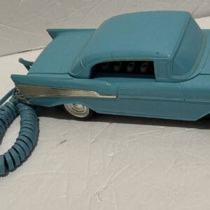 1957 ‘57 Chevy Chevrolet Bel Air Telemania Phone Teal Blue Telephone 2