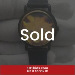 Holo Watch 3D Cat Reflection Dial Stainless Steal Back Wristwatch