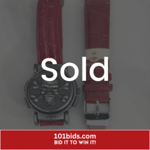 Great Northwest Double Face Wristwatch With New Stripe