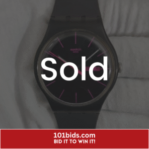 Swatch V8 Swiss Made Plastic Case Back Wistwatch