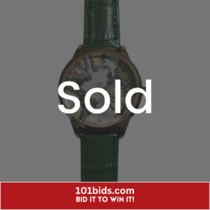 Jessica Heart JM3506GDBS Stainless Steel Case Back Wrist Watch