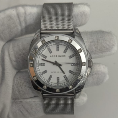Anne Klein 10/9179 Stainless Steel Back Wristwatch