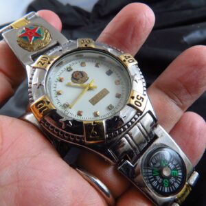 Chinese Army Police Quartz Men Watch 1