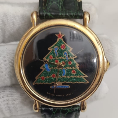 Christmas Tree Theme Ladies Wristwatch