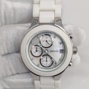 DKNY NY-8063 Stainless Steel Back Wristwatch 1