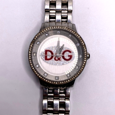 D&G Dolce & Gabbana Women’s Strass Prime Time Stainless Steel Watch