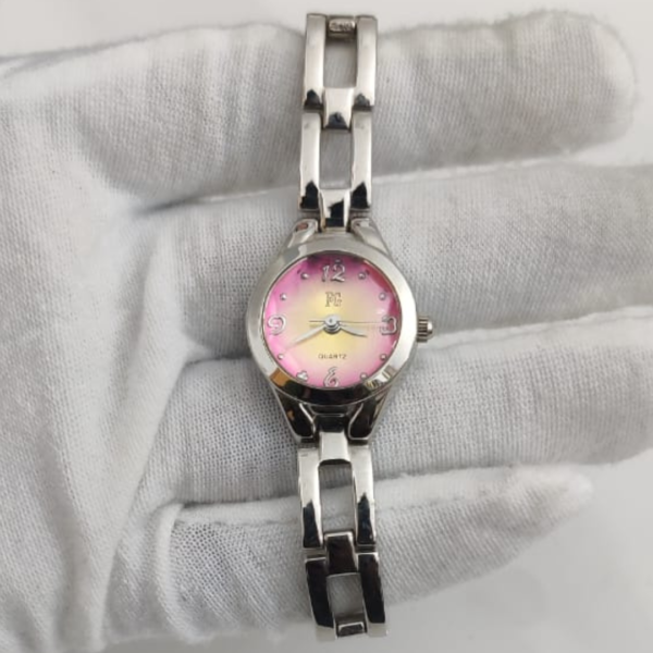 Faded Glory Stainless Steel Back Ladies Wristwatch