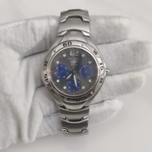 Fossil Blue Stainless Steel Back Wristwatch 2