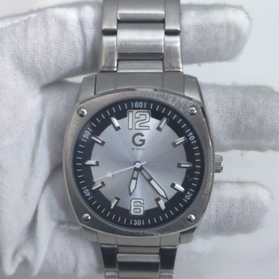 Guess G79022G Stainless Steel Back Wristwatch