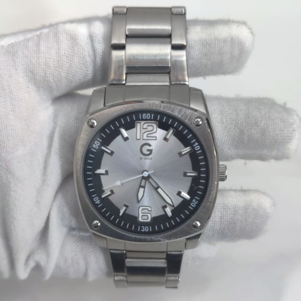 Guess G79022G Stainless Steel Back Wristwatch