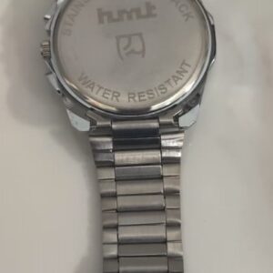 HMT Stainless Steel Back Silver Bezel Men Wristwatch 6