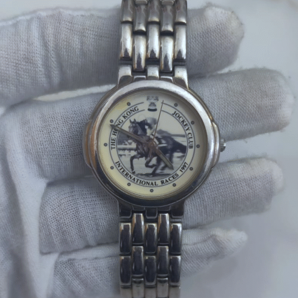 HONG KONG JOCKEY CLUB QUARTZ LADY WATCH 1