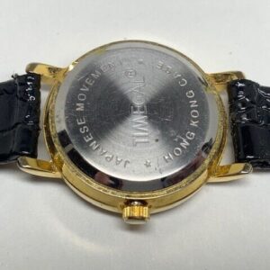 LadiesTimeCal Gold Tone Quartz Watch 9