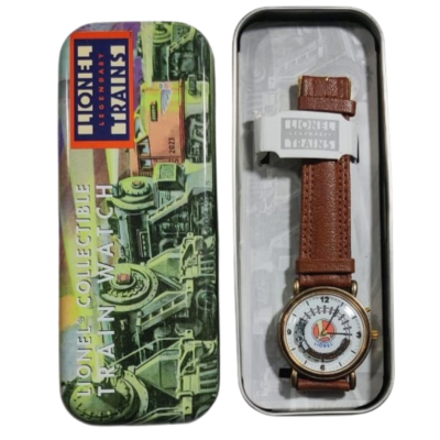 Lionel Collectible Legendary Train Watch & Tin Case