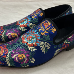 Moretti Black Label Floral Pattern Style Name Joel, Style No F1811 Size 8.5 1