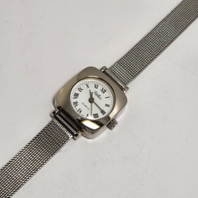 Reflex Watch Women Silver Color Case Classic Style Glass Crystal Quartz Wristwatch