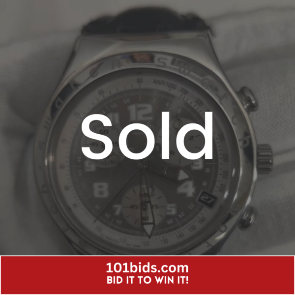 Swatch-Irony-Stainless-Steel-Back-Swiss-Made-Wristwatch sold