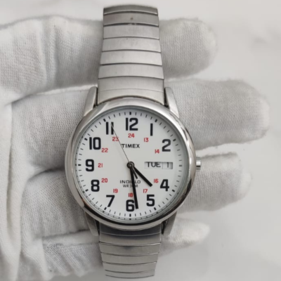 Timex M2 Stainless Steel Back Wristwatch