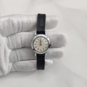 Timex Stainless Steel Back Black Stripes Ladies Wristwatch 2