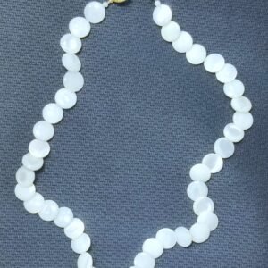 Vintage In Seattle Beautiful Polished Mother Pearl Shell Beads Necklace 1