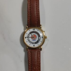 Vintage Lionel Train Watch Wristwatch Collectible Moving Train Cars Engine 4