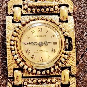 Vintage Rare 1960s Swiss Gold Plated Mechanical Wind Up Ladies Collectors Watch 1