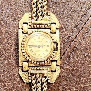 Vintage Rare 1960s Swiss Gold Plated Mechanical Wind Up Ladies Collectors Watch 2