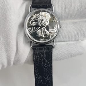 Vintage Sterling Walking Liberty Limited Edition Men's quartz Watch 1