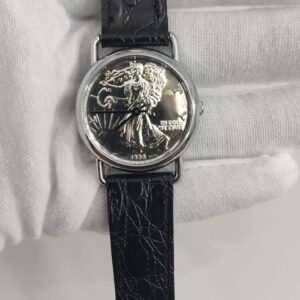 Vintage Sterling Walking Liberty Limited Edition Men's quartz Watch 2