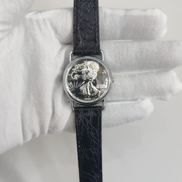 Vintage Sterling Walking Liberty Limited Edition Men's quartz Watch