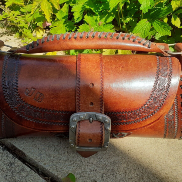 Vintage Tan Leather Bag