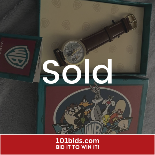 Warner-Bros-Wristwatch sold